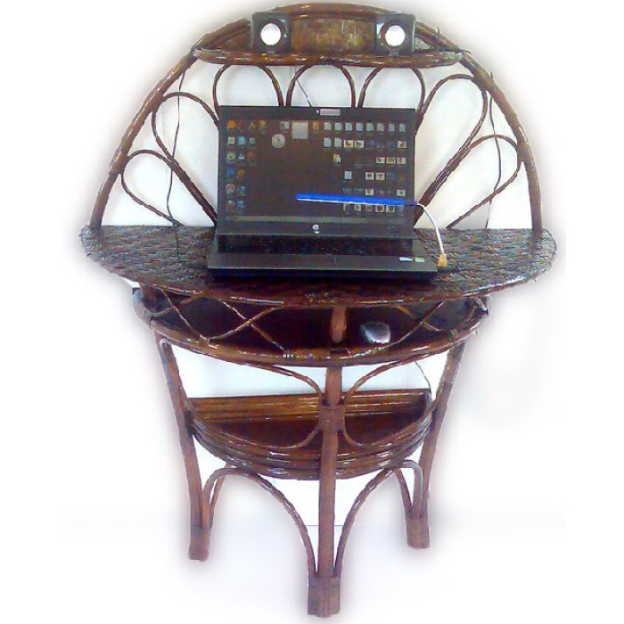 Столик плетений «Павич» із натуральної лози