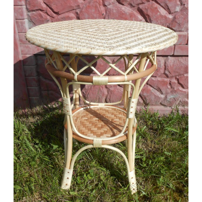 Журнальний столик «Ореол-5» із натуральної лози