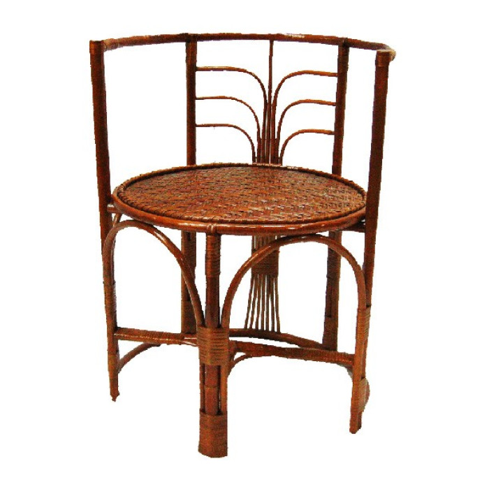Плетене крісло «Човен-2» із натуральної лози