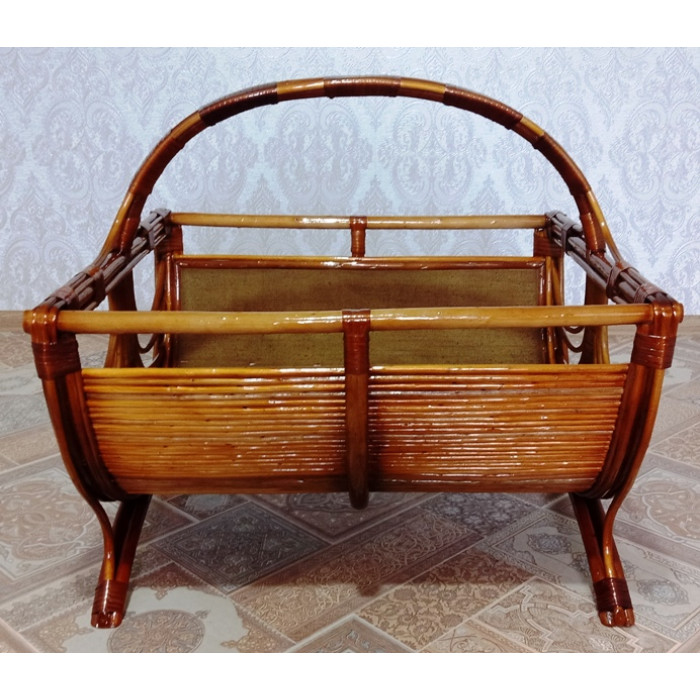 Кошики та дровниці ручної роботи з івової лози