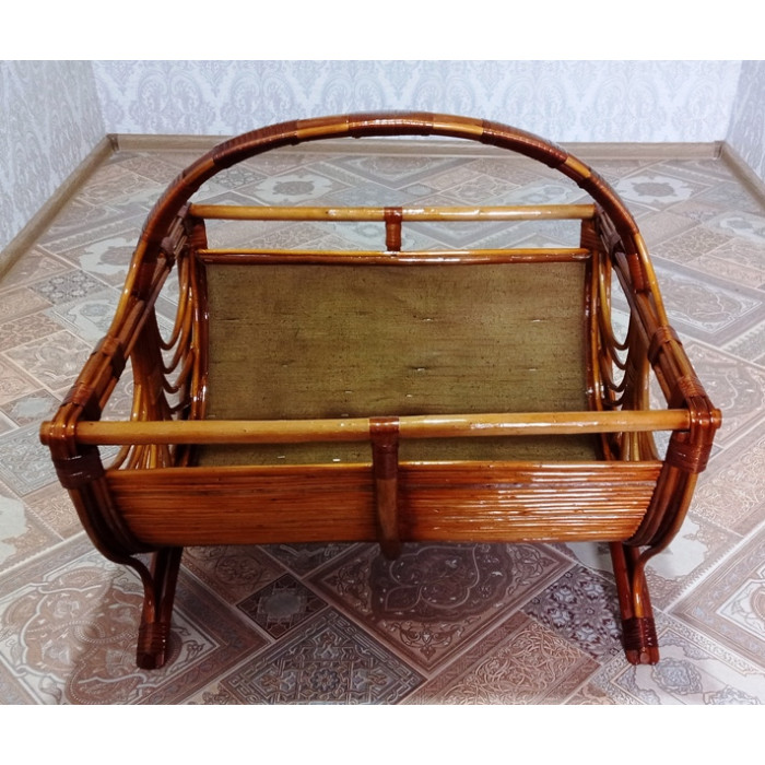 Кошики та дровниці ручної роботи з івової лози