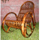 Крісло-гойдалка «Схід» – плетені меблі з лози