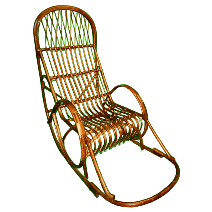 Кресло-качалка «Закат» – стиль и комфорт из лозы
