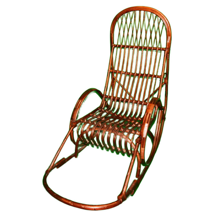 Кресло-качалка «Закат» – стиль и комфорт из лозы