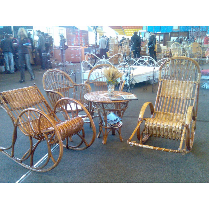 Комплект плетених меблів «Виставковий»– стиль та затишок для дому