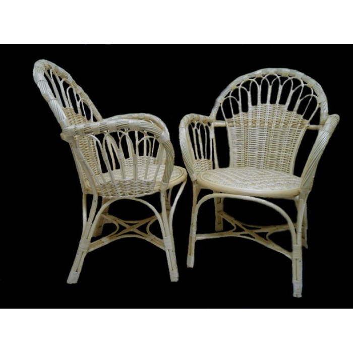 Комплект плетених меблів «ПАРА-2» із натуральної лози