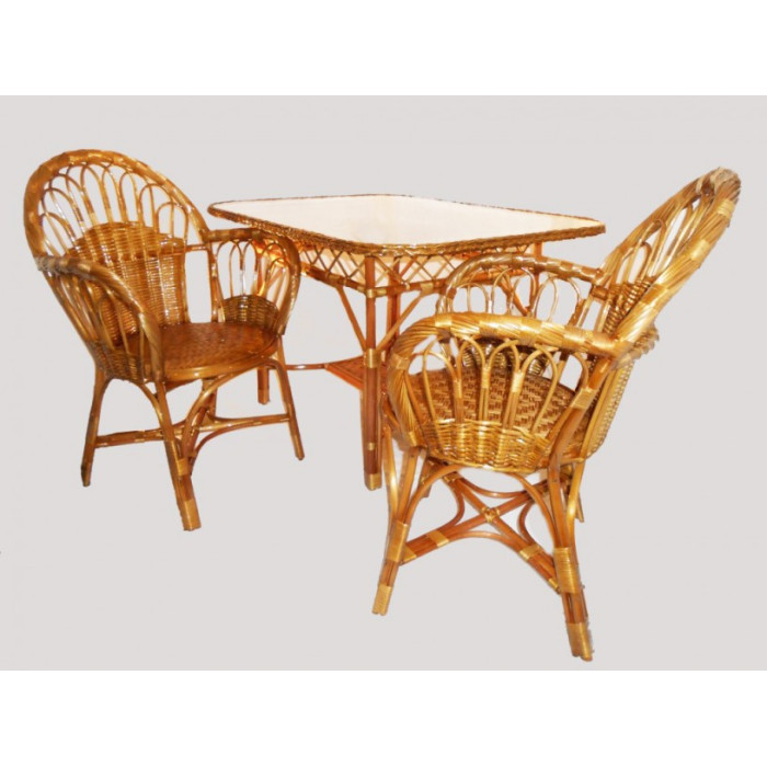 Комплект плетёной мебели «Сюрприз» – стиль и уют из лозы