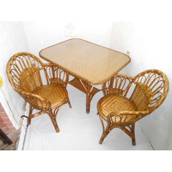 Комплект плетених меблів «Сюрприз» – стиль та затишок з лози