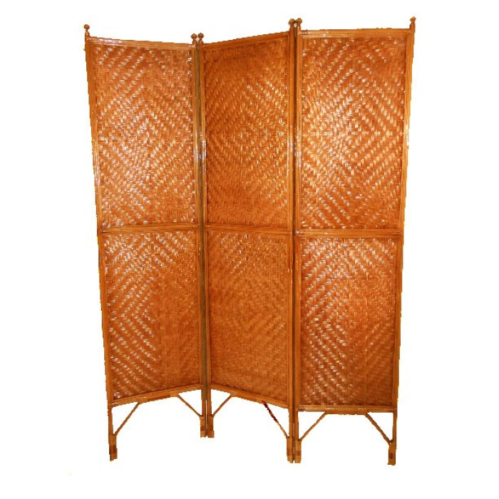 Плетена ширма «Гармонія-3» – стиль та затишок з лози