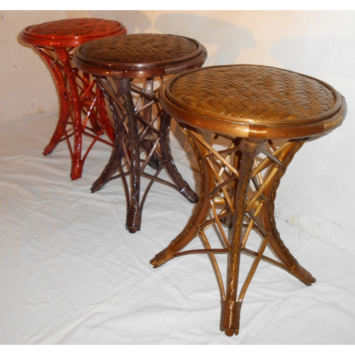 Табурет плетений «Турачка» із натуральної лози